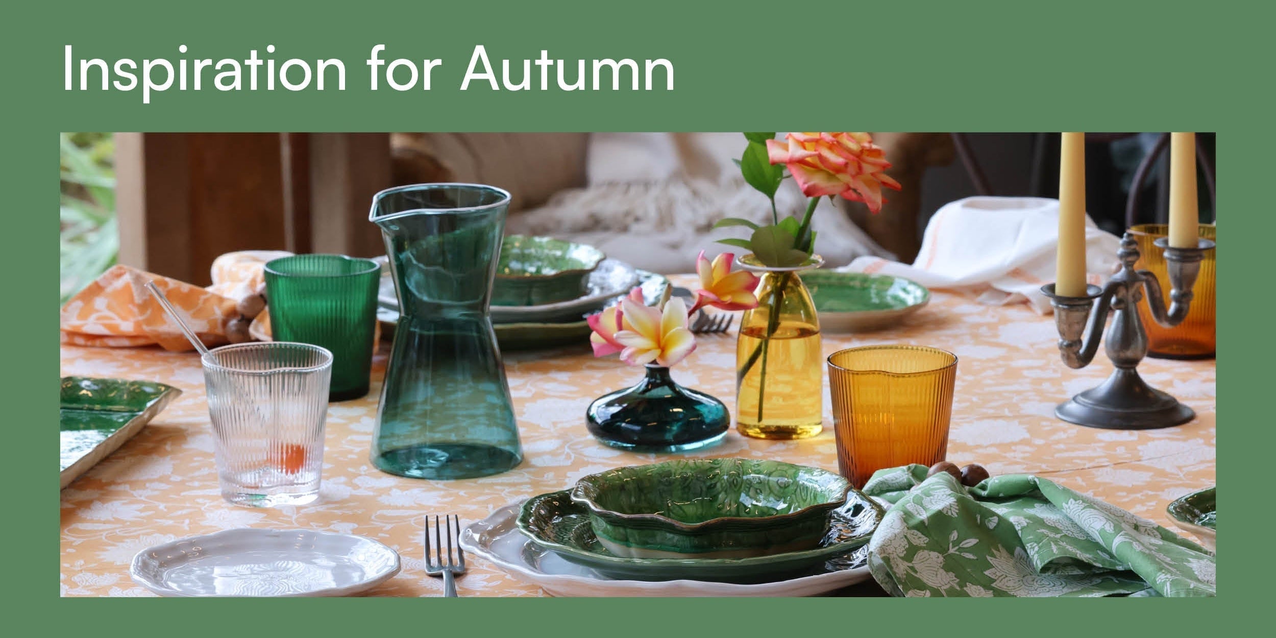 Fresh inspiration for a beautiful Autumn...