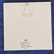 Vintage Delftware Dutch Juni Zomermaand Hanging Wall Tile
