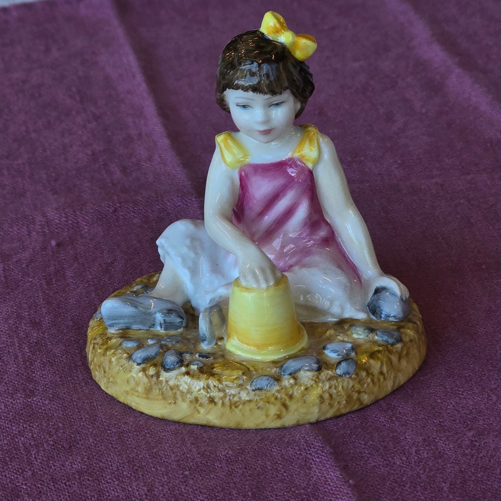 Vintage Royal Doulton Figurine - On the Beach HN3877