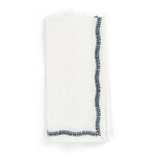 Cotton Napkin with Embroidered Border