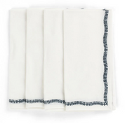 Cotton Napkin with Embroidered Border