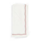 Cotton Napkin with Embroidered Border
