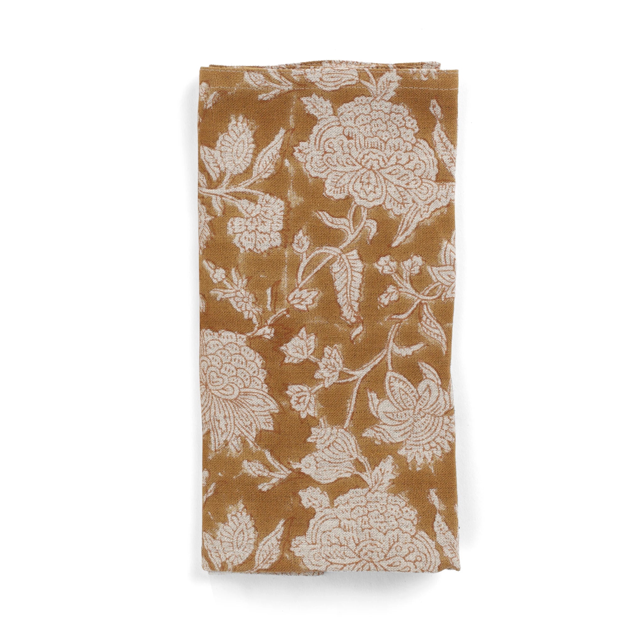 Linen Napkin Indian Rose - Denim Blue