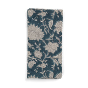 Linen Napkin Indian Rose - Denim Blue