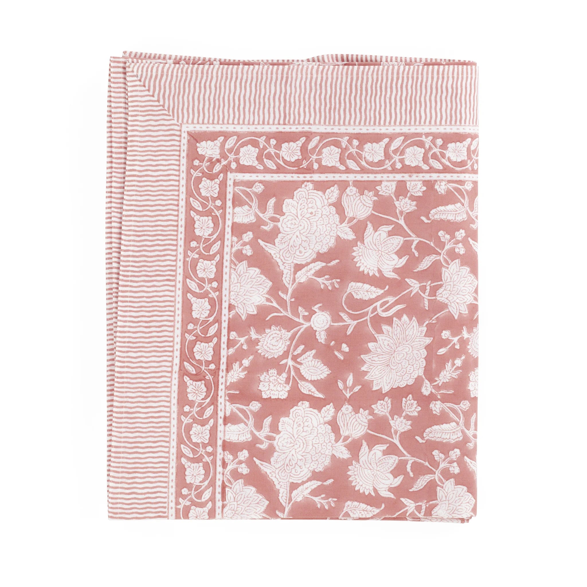 Cotton Tablecloth Indian Rose - Lantana