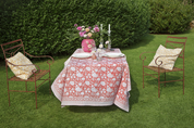 Cotton Tablecloth Indian Rose - Lantana