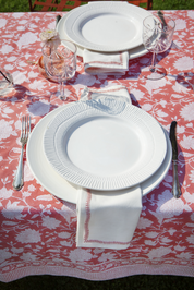 Cotton Tablecloth Indian Rose - Lantana