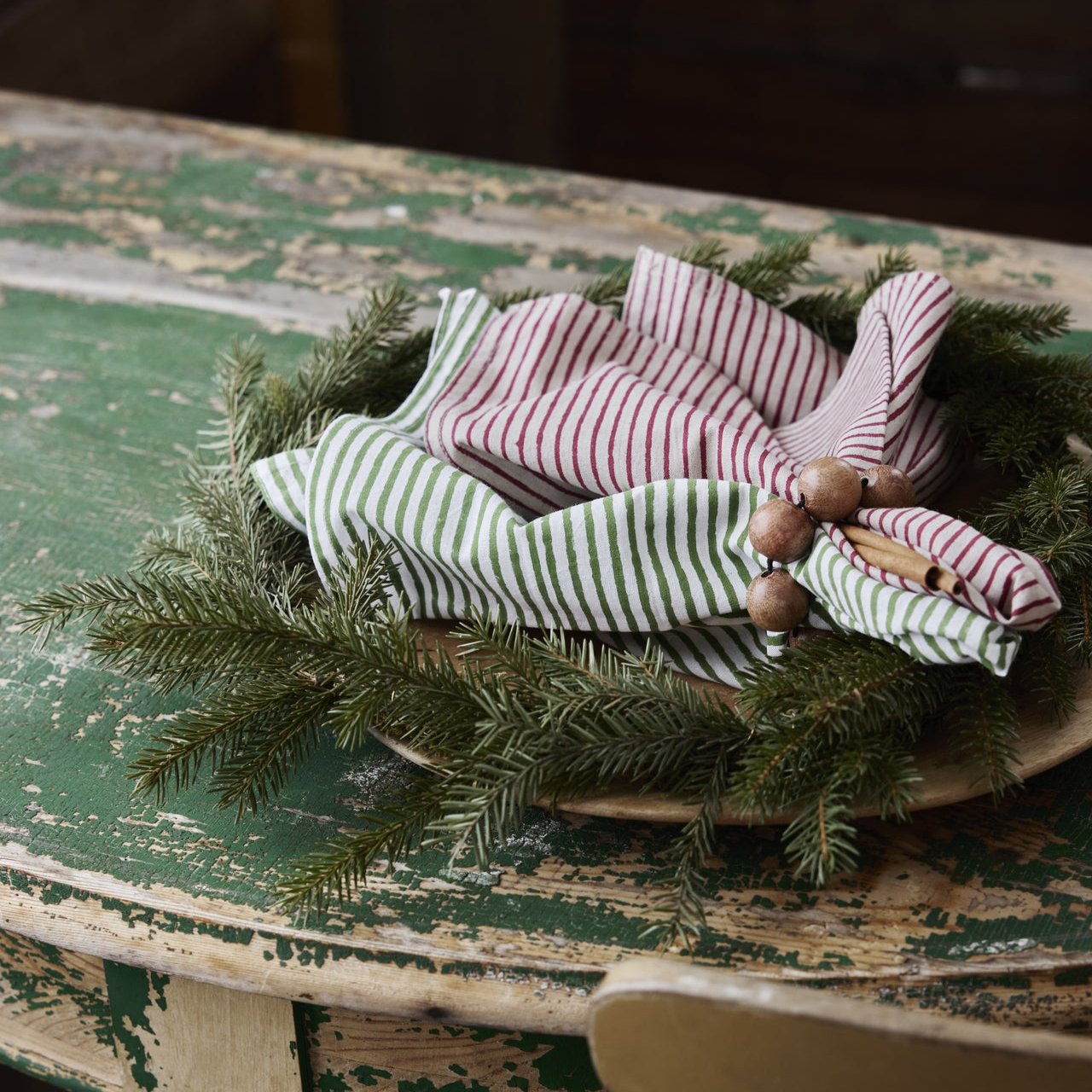 Cotton Napkin Stripe Design