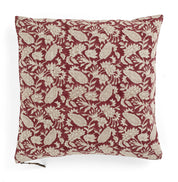 Linen Cushion Cover Jodhpur - Red