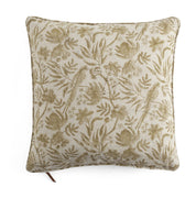 Linen Cushion Cover Parrot - Ochre