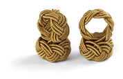 Napkin Ring Corded Design - Mixed Colour Set of 4