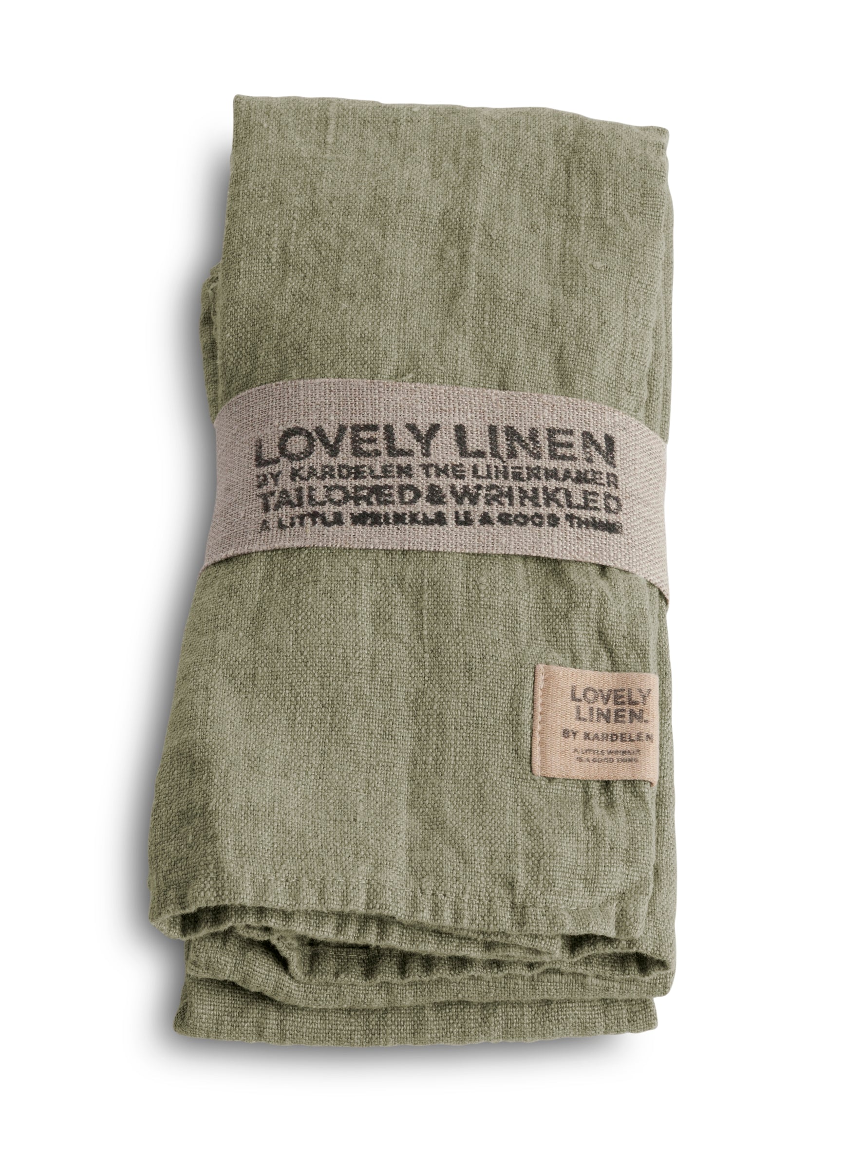 Lovely Linen Napkin - Jeep Green Set of 4