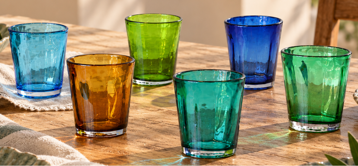 Coloured Glassware