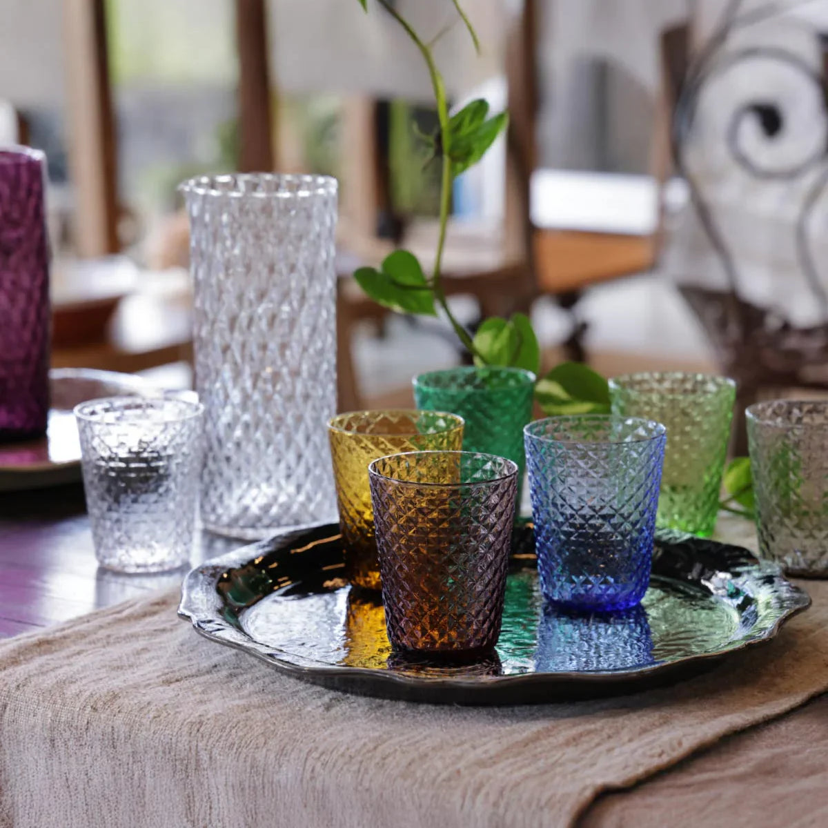 Casa e Cucina Coloured Glassware