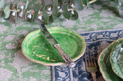 Linen Tablecloth Indian Rose - Denim Blue
