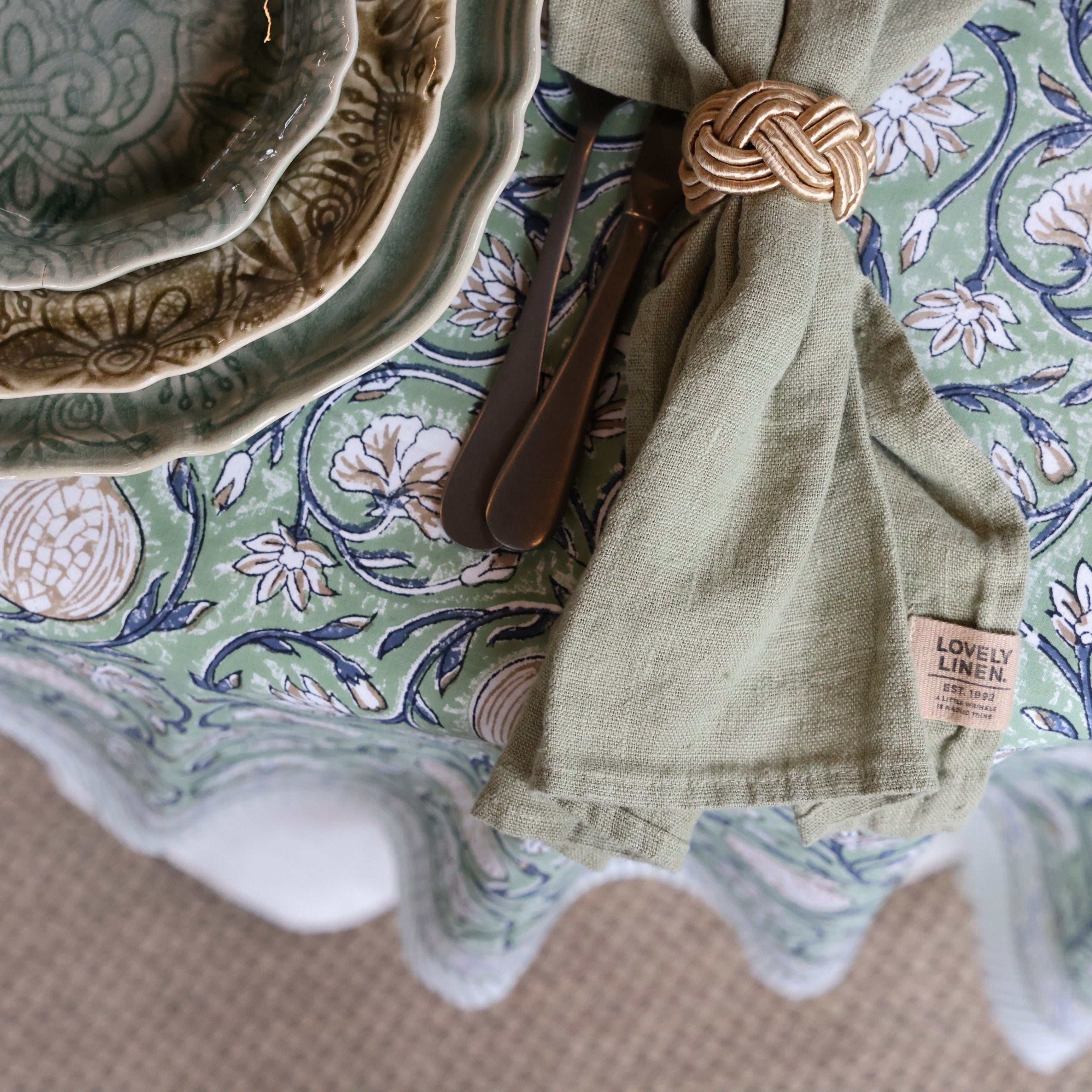 Lovely Linen Napkin - Avocado