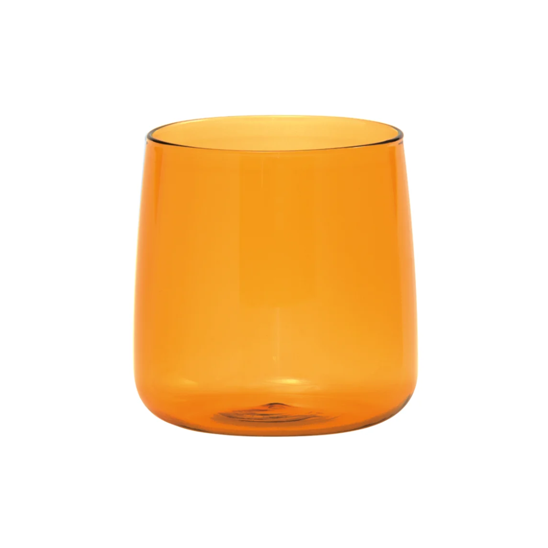 NO BILIA Handmade Coloured Glass Tumblers Set of 6