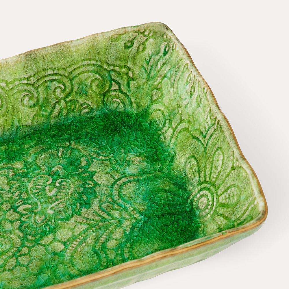 Small Gratin Dish - Seaweed