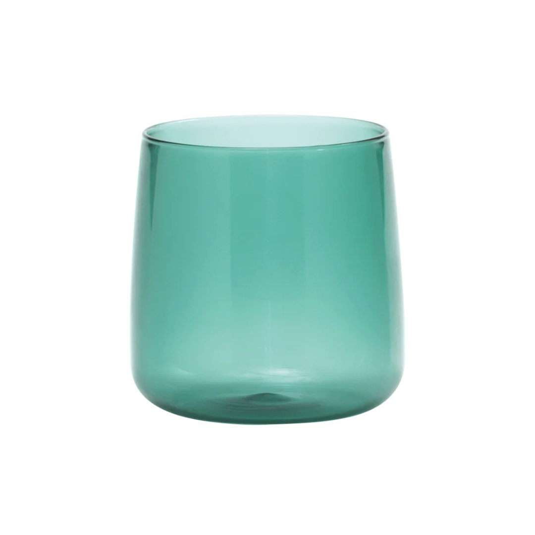 NO BILIA Handmade Coloured Glass Tumblers Set of 6