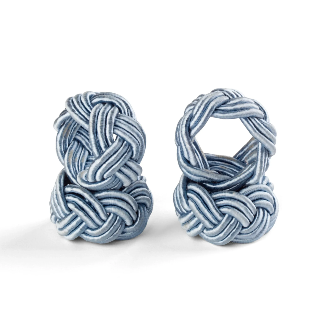 Napkin Ring Corded Design - Set of 4