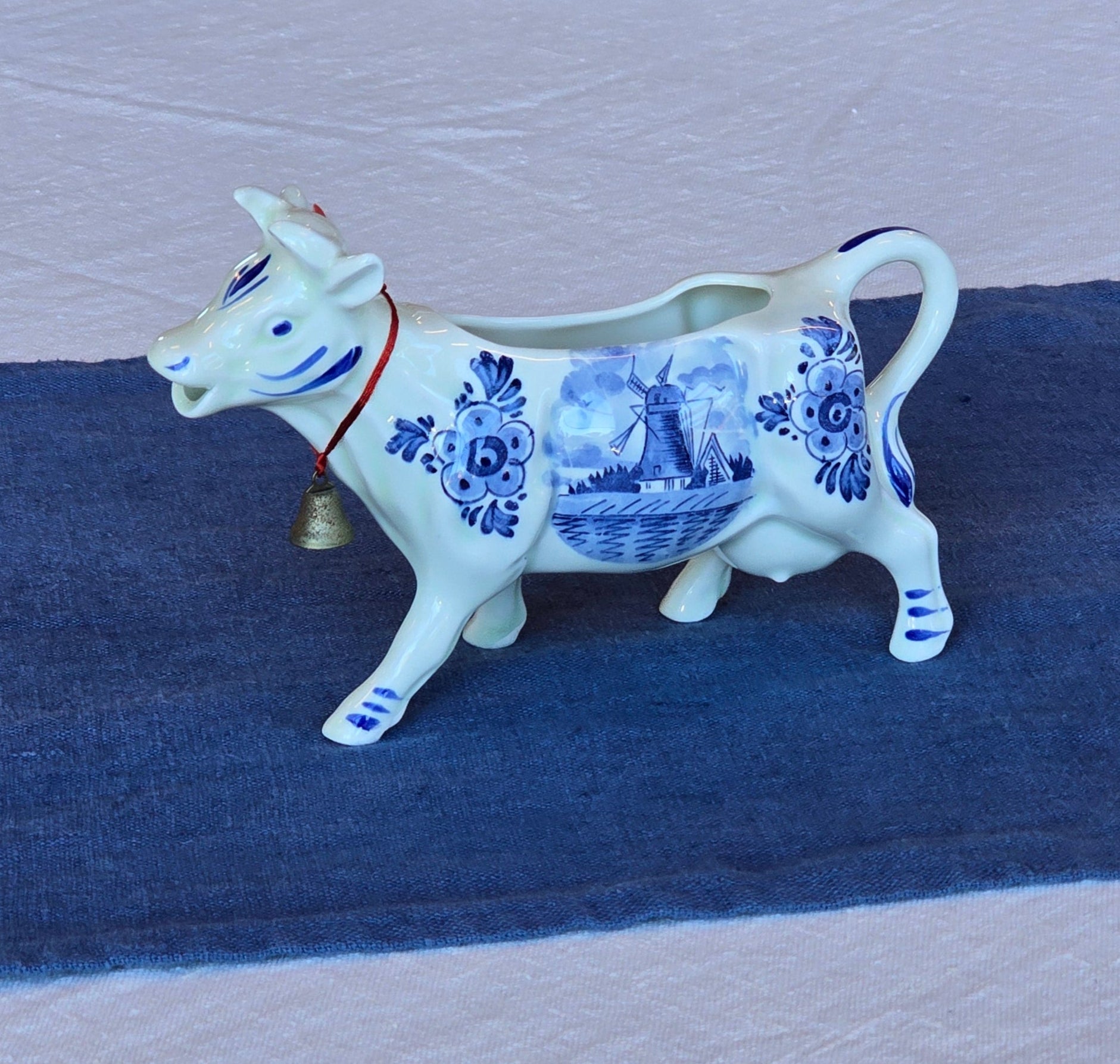 Vintage Delftware Dutch Milk Jug