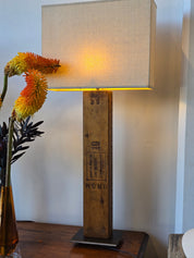 Pair of Vintage Cigar Box Table Lamps