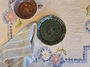 Vintage Linen Tablecloth - Hand Embroidered