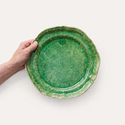 Dinner Plate Patterned - Seaweed