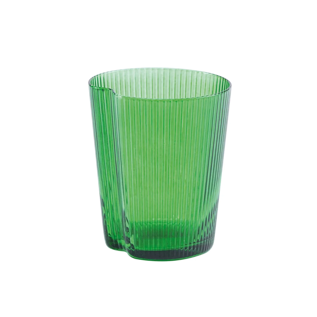 HANDY Handmade Coloured Glass Tumblers Set of 6