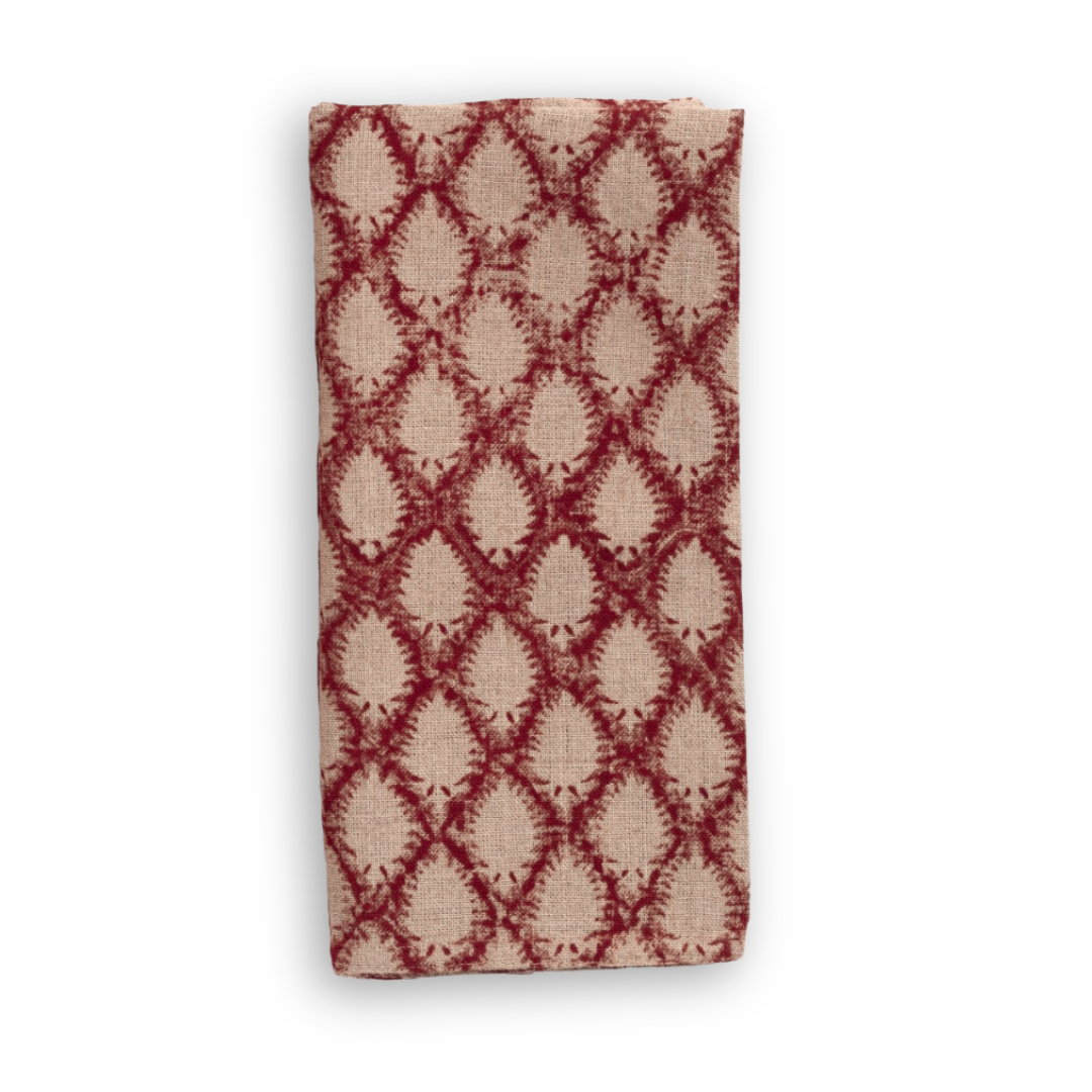 Linen Napkin Cypress Design