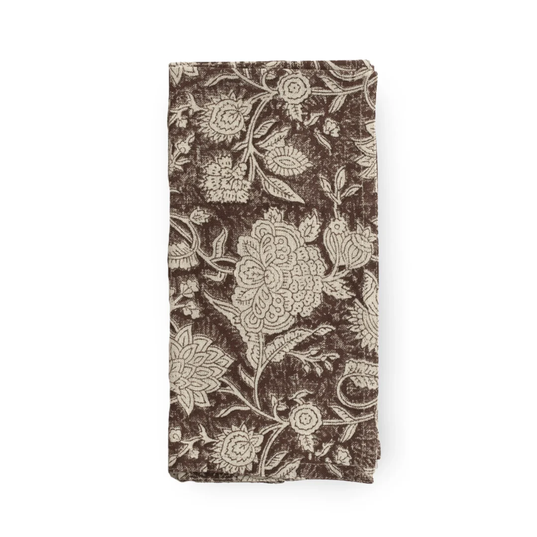 Linen Napkin Indian Rose