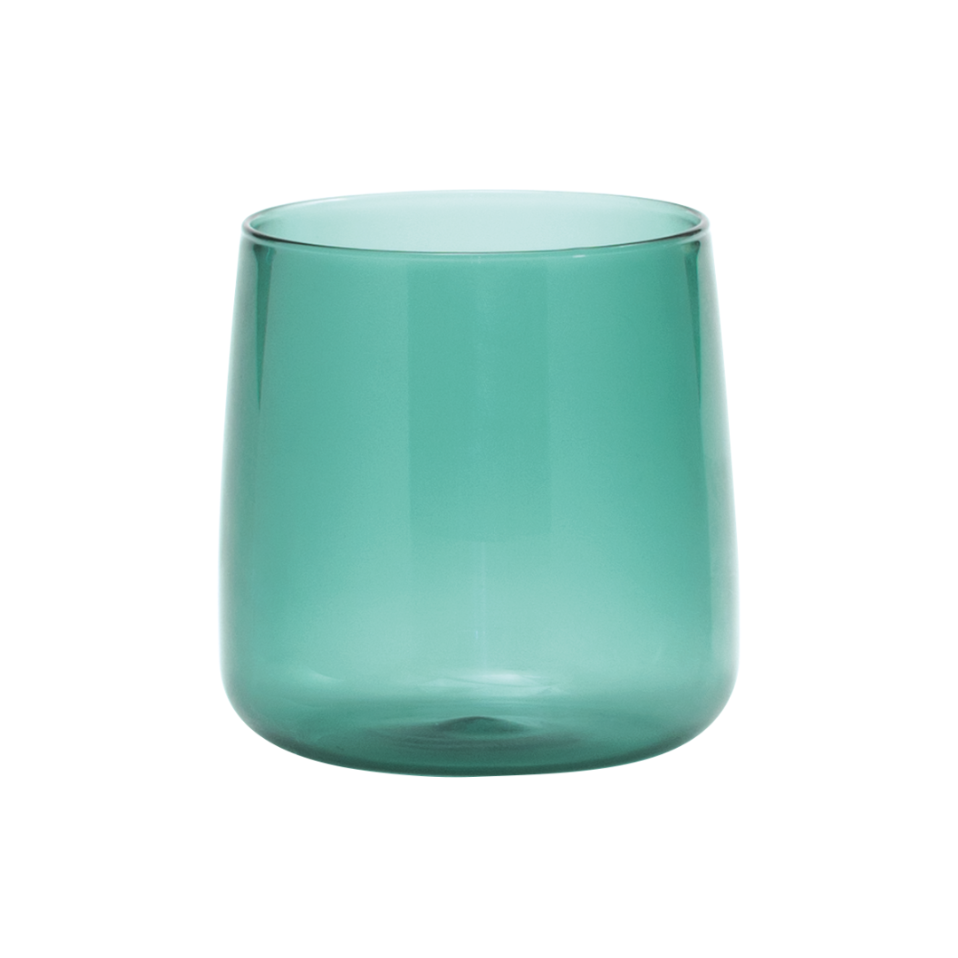 NO BILIA Handmade Coloured Glass Tumblers Set of 6