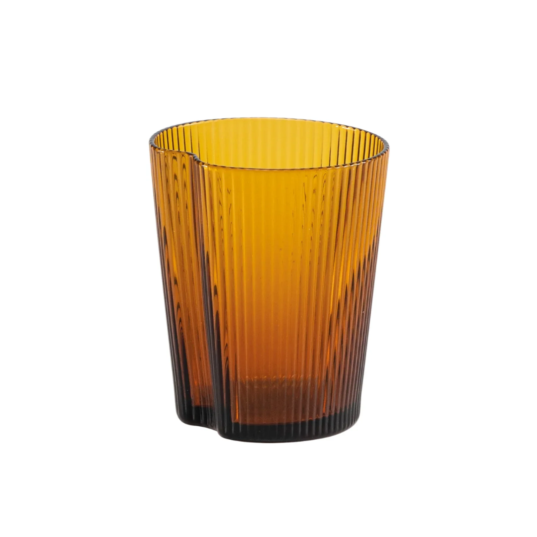 HANDY Handmade Coloured Glass Tumblers Set of 6