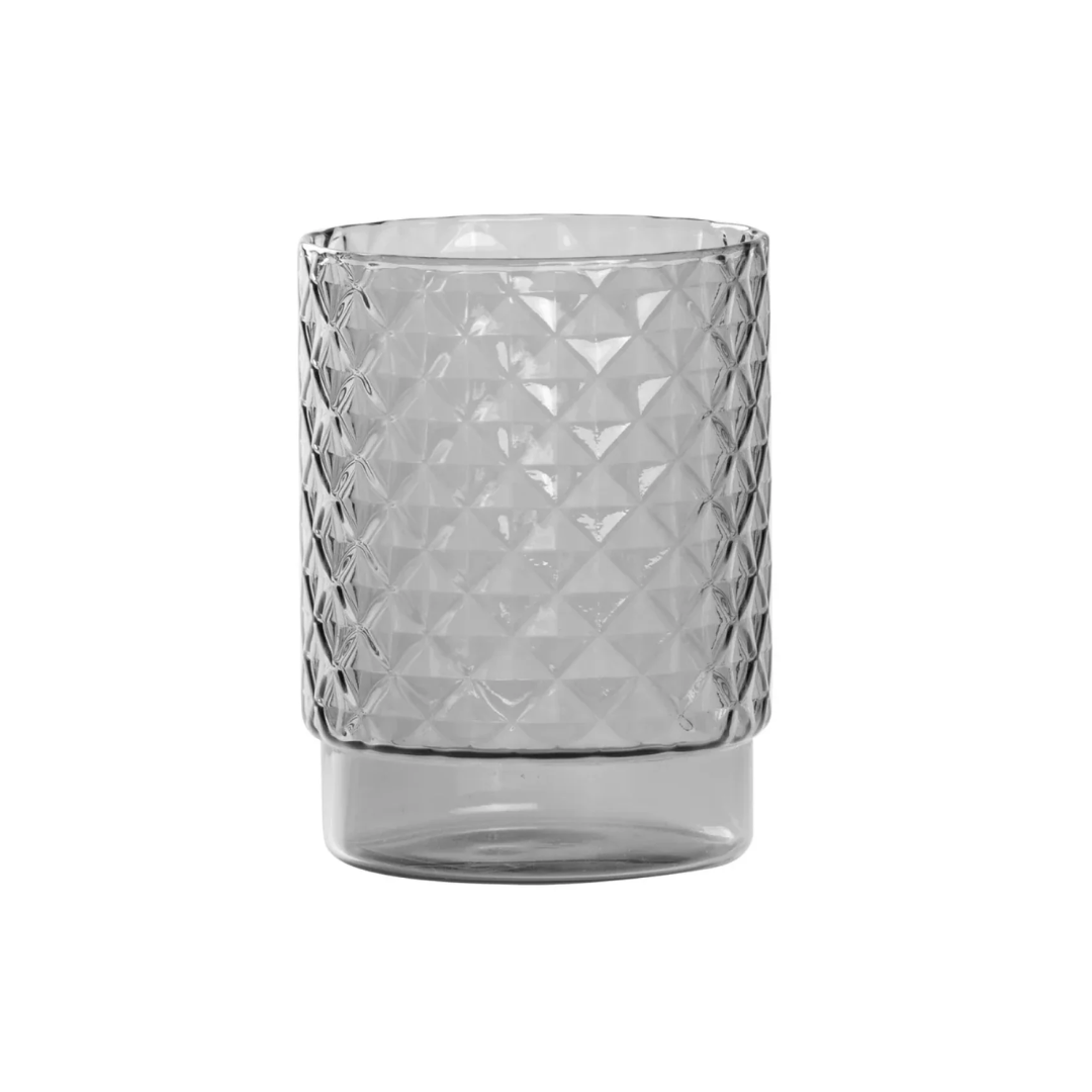 ISOLANO Handmade Coloured Stackable Tumbler Set of 4