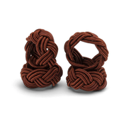 Napkin Ring Corded Design - Set of 4