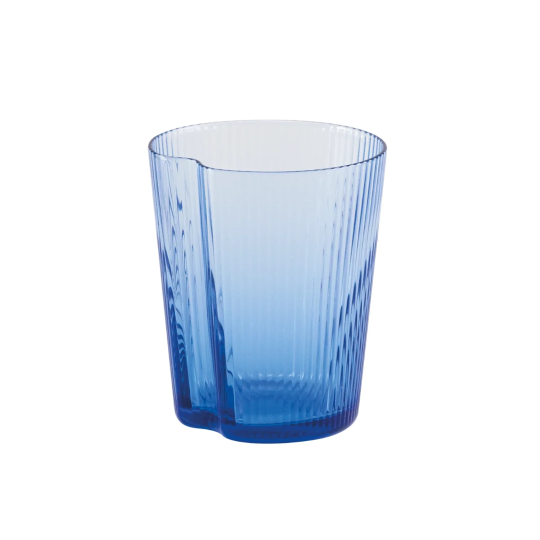 HANDY Handmade Coloured Glass Tumblers Set of 6