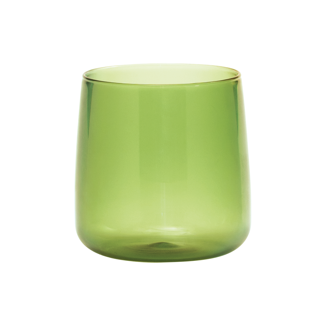 NO BILIA Handmade Coloured Glass Tumblers Set of 6