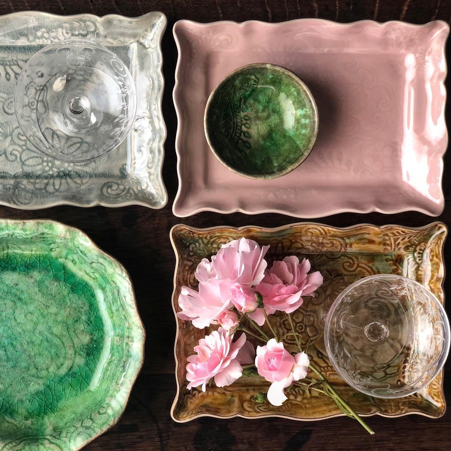 Appetiser Plate - Powder Pink