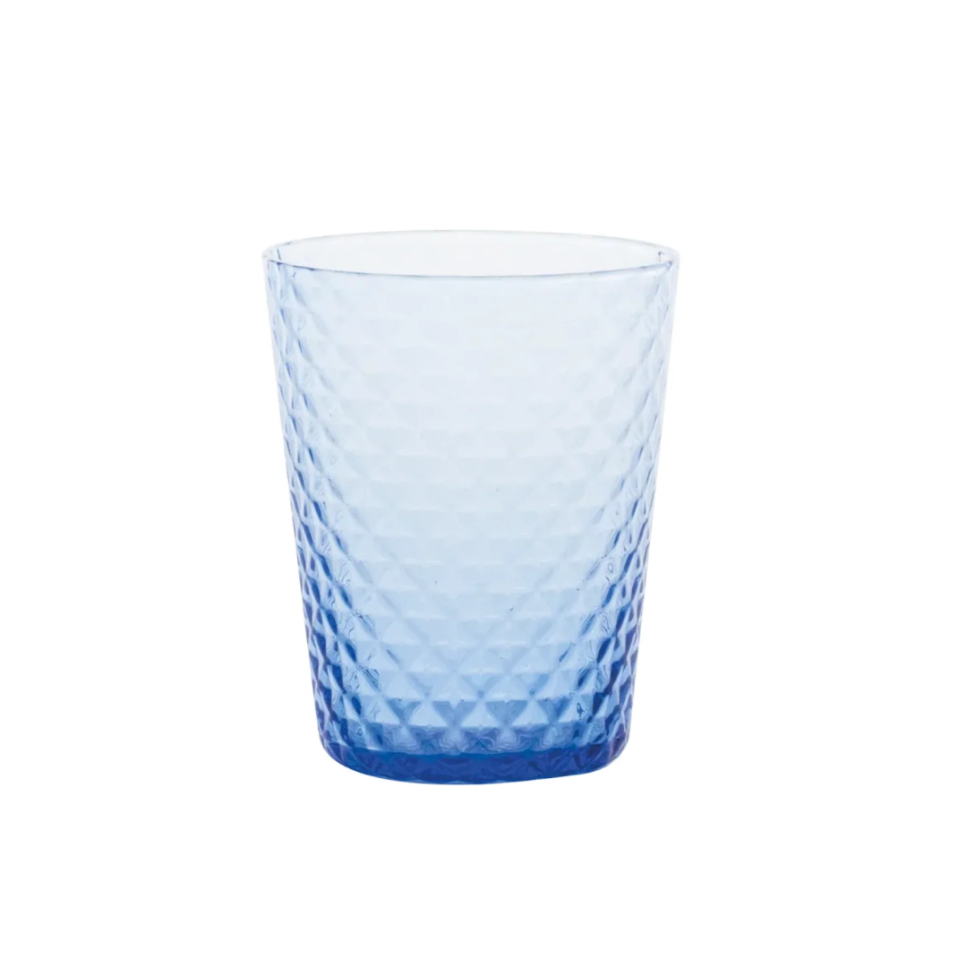 ISOLANO Handmade Coloured Tumbler Set of 6