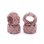 Napkin Ring Corded Design - Set of 4