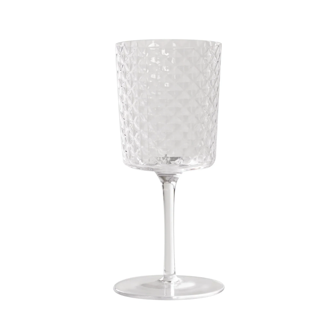 ISOLANO Handmade Coloured Wine Glass Set of 2