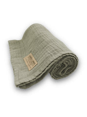 Lovely Linen Flowly Blanket