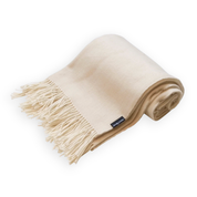 Comfy Pure Wool Fringed Throw