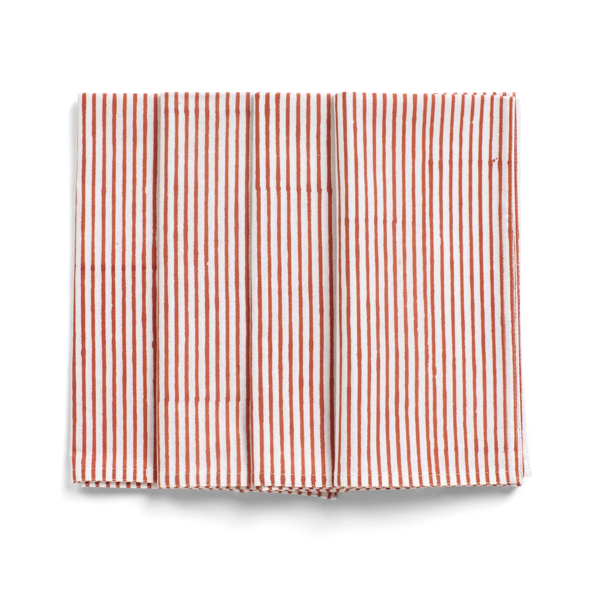 Cotton Napkin Stripe Design Set of 4