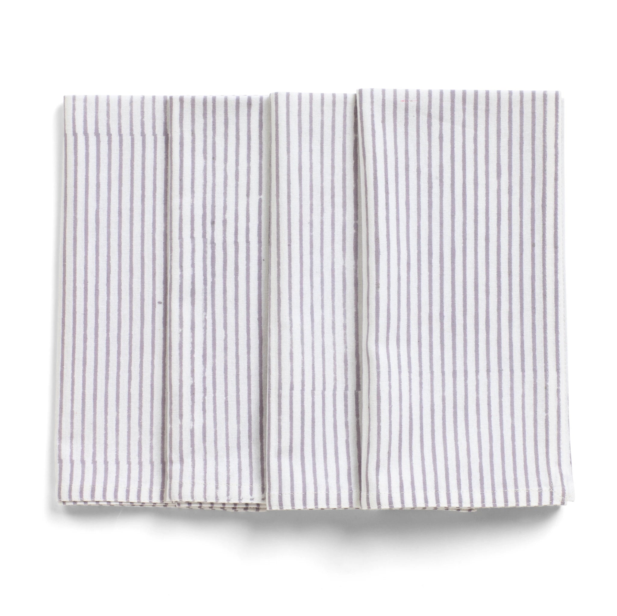 Cotton Napkin Stripe Design Set of 4