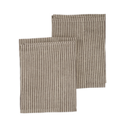 Linen Kitchen Towel Stripe Design