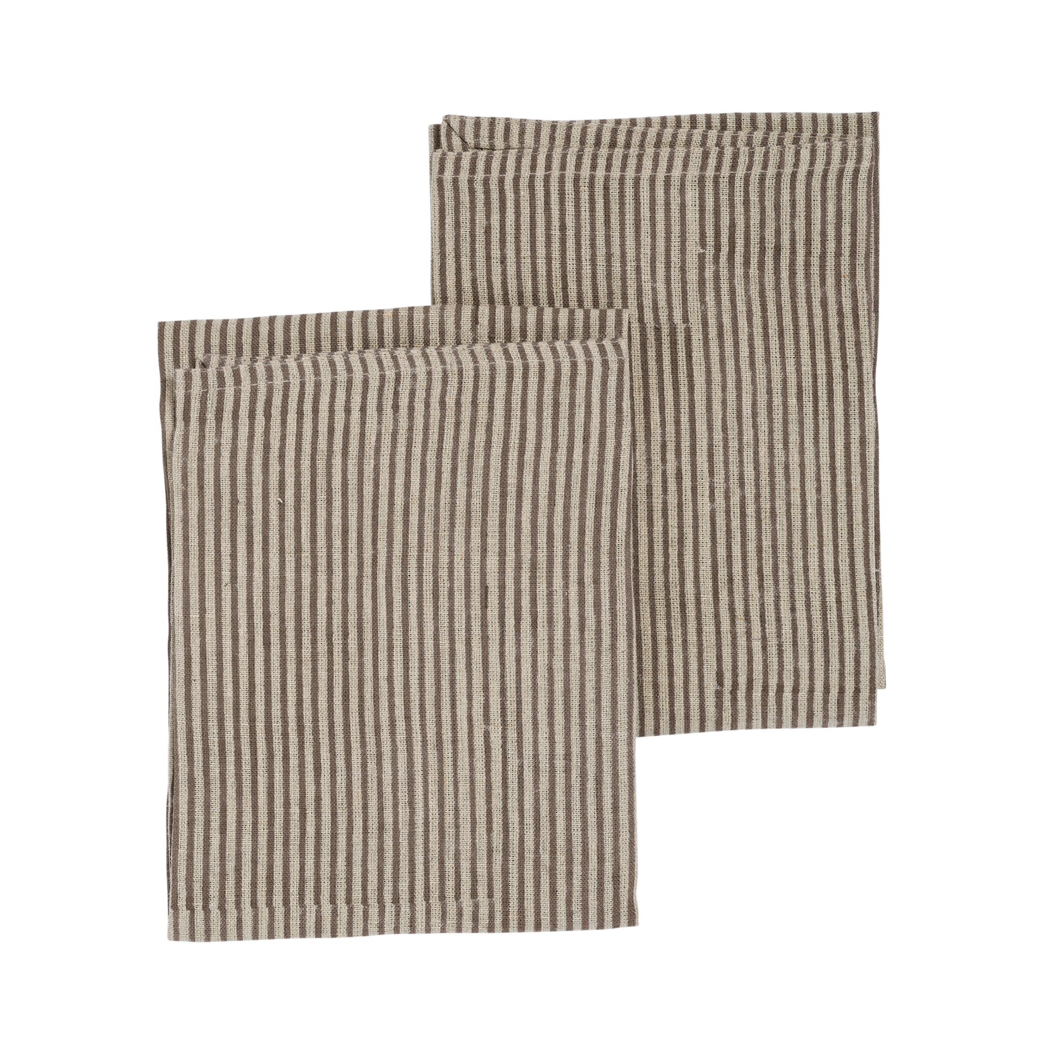 Linen Kitchen Towel Stripe Design