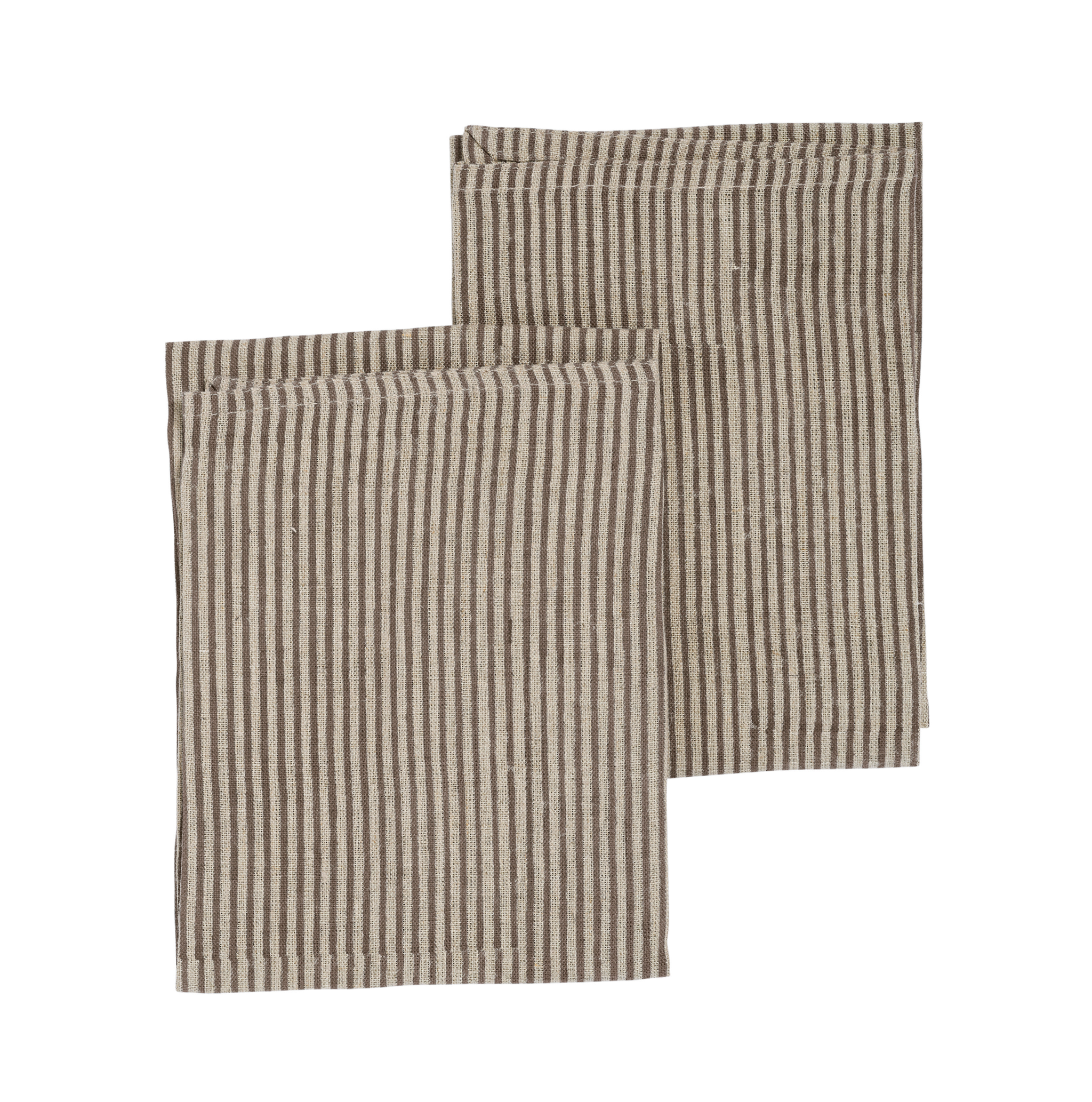 Linen Kitchen Towel Stripe Design