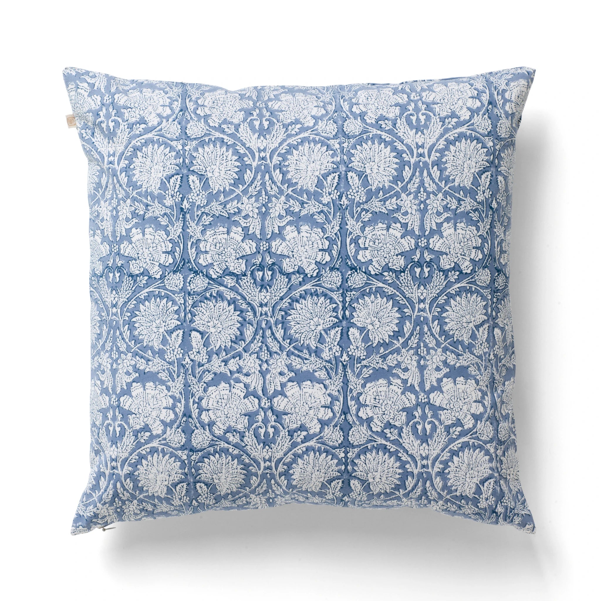 Cotton Cushion Cover Paradise Design - Corn Flower