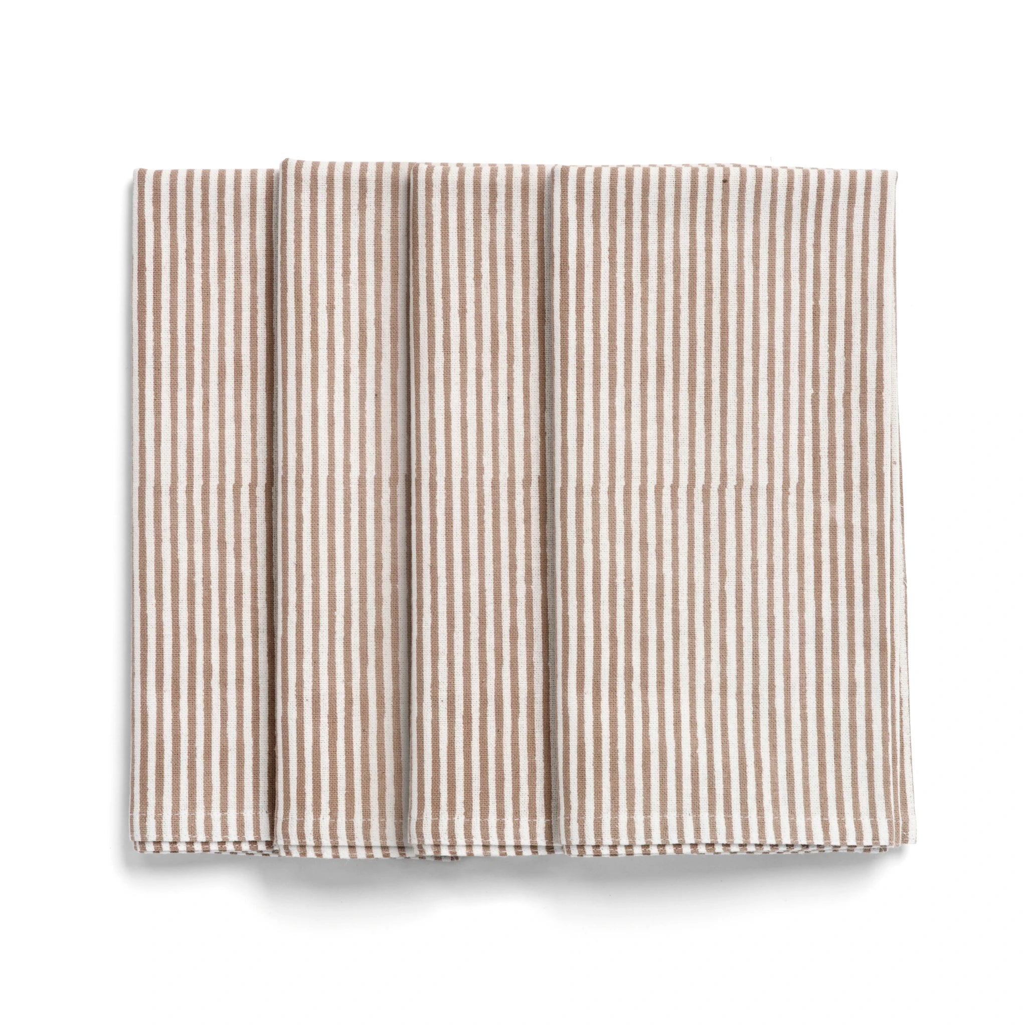 Cotton Napkin Stripe Design Set of 4